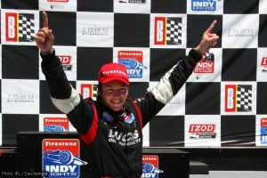 Indy Lights: Second victory for versatile Vernay